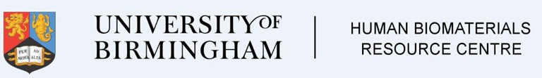 University of Birmingham Human Biomaterials Resource Centre